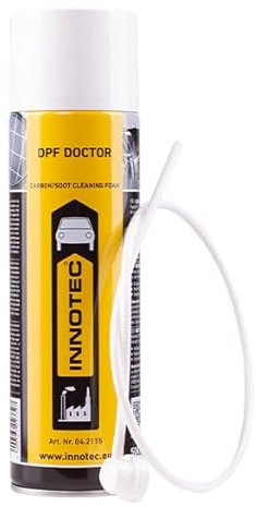 Innotec Dieselpartikelfilter Reinger | DPF Doctor - wirksamer Reiniger zum Lösen und Entfernen von Kohlenstoff- und Rußablagerungen in Dieselpartikelfiltern ohne Demontage - 500ml Dose