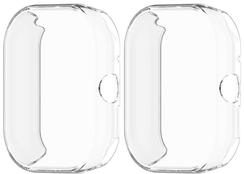 WIIKAI Fundas Compatible con RedMi Watch 4 Protector Funda Protector de Pantalla TPU Suave Protección Carcasa Funda Case.(Transparente)