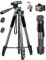 Nineigh Trepied Smartphone 172cm, Trépied Appareil Photo Léger en Aluminium avec Télécommande et Support Téléphone, Portable Trépied Caméra pour iPhone Samsung Huawei
