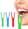 Reccisokz 3 Piezas Arcos De Hilo Dental,Soporte De Hilo Dental,Púas De Hilo Dental,Soporte De Hilo Dental,Para Limpieza De Dientes,Higiene Bucal Para Viajes Familiares En Hoteles