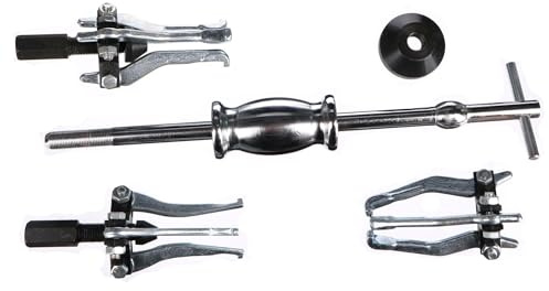 Satz 3-Armiger Abzieher mit Schlaggleithammer für Lager Mechanic Puller Set 5