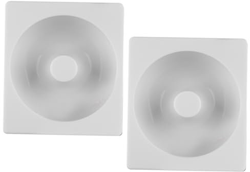 Hoement 2pièces Moule à Donuts Silicone De Outil De Pour Gâteaux Pratique Et Non-adhésif Pour Pâtisserie à