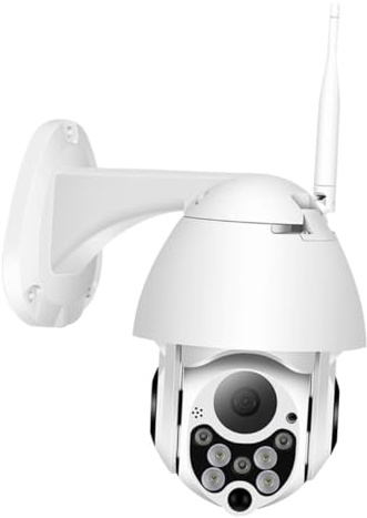 OSALADI wasserdichte Ptz Überwachungskamera WLAN Außen Dome Netzwerk Ip Kamera Mit Nachtsicht Bewegungserkennung Für Zuhause Büro Haustier Monitoring Eu-stecker