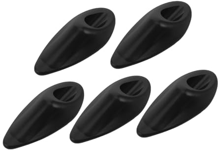 Happyyami Repair Bicycle Frames Plugs Bike Frame Grommets Nylon Embedded Single Hole Buckle Sturdy Internal Cable Routing Parts for Mountain Bike Maintenance and Assembly, 5 Pieces