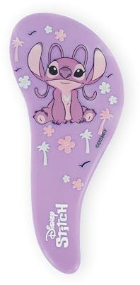 Disney Cepillo Desenredante Bebé y Niño Angel – Lilo & Stitch – Cabello Fino, Rizado, Grueso – Dientes Suaves, Masaje en el Cuero Cabelludo – Accesorio para el Cabello, Cuidado e Higiene
