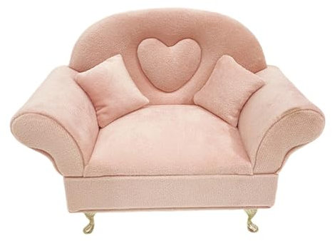 QIYUDUOLA Puppenhäuser im Maßstab 1:6, Sofa, Schmuck-Organizer, Box für Garten, Szene, Puppenhäuser, Dekoration, Display-Zubehör