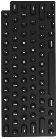 Erhöhte Silikon-Tastaturschutz für 14/16 und Air 13/15 für lange Nägel für Studium oder Arbeit, Silikon-Tastaturabdeckung