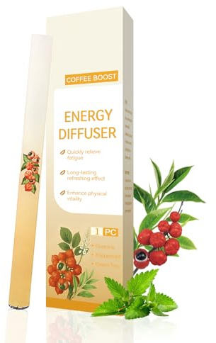 Pen Diffusore di Erbe con Estratti di Verbena, Timo e Menta, Inalatore Naturale con Verbena, Penne Purificatrici Migliorate, Inalatore per Pulizia dei Polmoni, Diffusore Portatile a Atomizzazione