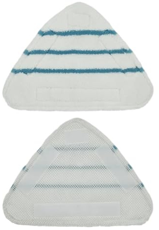 Almohadillas De Repuesto For Mopa De Vapor, Paño Lavable Triangular, Almohadilla De Microfibra For Cabezal De Mopa, Accesorios For Mopa De Vapor(3pcs)