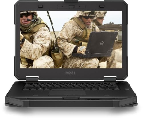 Dell Latitude 5414 Rugged Laptop, 14 Zoll FHD (1920x1080), Intel Core i5-6300U, 16 GB RAM, 256 GB SSD, QWERTY Tastatur, Windows 11 Pro (Generalüberholt)