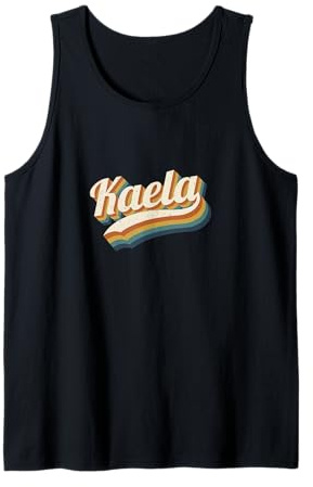 Vintage Kaela Nombre Personalizado Kaela Camiseta sin Mangas