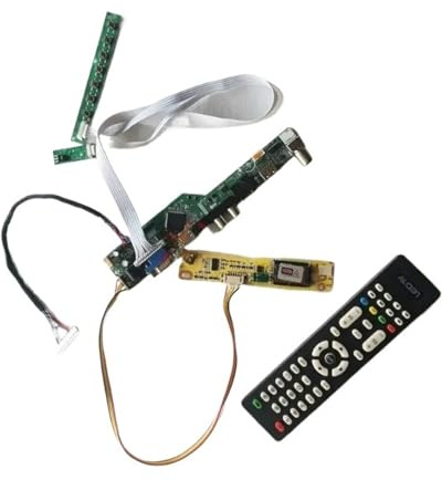 Carte De Lecteur De Contrôleur Matriciel Adaptée À LM190WX1 HT190WG3 LTM190BT03 M190MWW4 1440x900 1440x900 2-CCFL HDMI + VGA + AV + USB LVDS Kit 30 Broches(for HT190WG3-101)