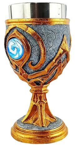 Genérico Copa De Cáliz: Cáliz De Vino Vintage, Copa De Acero Inoxidable, Elegante Herramienta De Barra Con Diseño Duradero | Día Del Padre Cumpleaños Boda Celebración En El Hogar Uso Para Beber