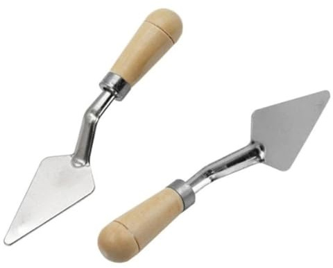 2 Pcs Scraper Knifes Palette Oil Mix Pigment Student Art Draw Texture Artist Scrape Spatula Drawer Painter Paint Tools