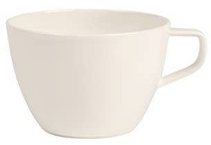 Villeroy & Boch - Artesano Original Café au Lait-Tasse, 6 Stück, Schlichte Tasse in klassischem weiß aus Premium Porzellan, spülmaschinenfest, 400 ml