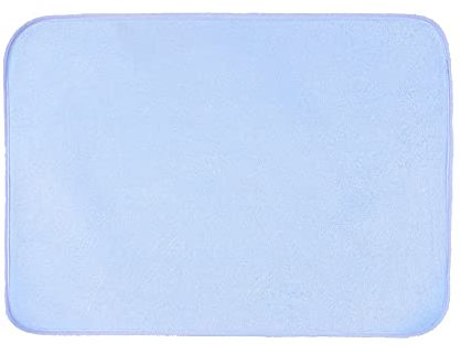WILLQ Inkontinenzauflage Matratzenauflage Wiederverwendbar Inkontinenz-stecklaken Atmungsaktiv Blut Urin Wasserundurchlässig Antibakteriell Kochfest Wiederverwendbar Inkontinenzauflage,Blau,39×39
