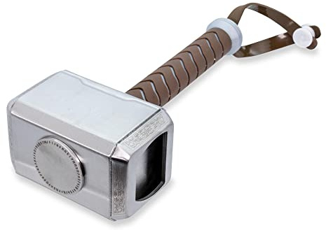 Marvel Mighty Thor Mjolnir Stainless Steel Bottle Opener | Tool For Soft Drinks, Soda, Beverages