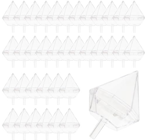 80pezzi Porta Cioccolato Trasparente Per Bouquet Scatole E Involucri Per Caramelle Materiali Decorativi Per Composizioni Di Cioccolato E Bouquet Fatti Mano