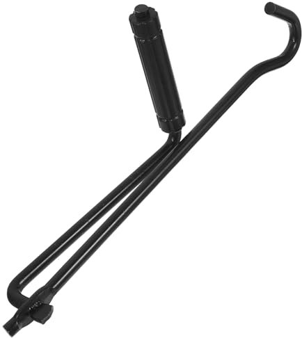 GLEAVI Herramientas De Coche Gato De Tijera Balancín Mango Plegable Accesorio para Neumáticos