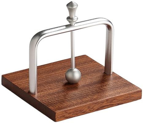 Dispensador de servilletas de aleación de aluminio estético moderno con base de madera de brazo pesado para mesa de comedor, encimera, almacenamiento, decoración bucólica para cocinas del hogar