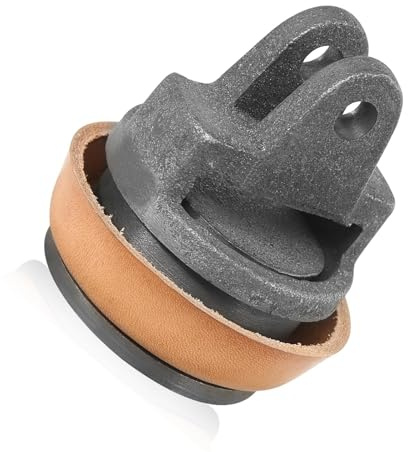 Pratico set di ricambi per pistoni in ghisa per pompe a mano da giardino, include anelli di tenuta in pelle extra adatti a stantuffo tipo 75 con anelli di tenuta