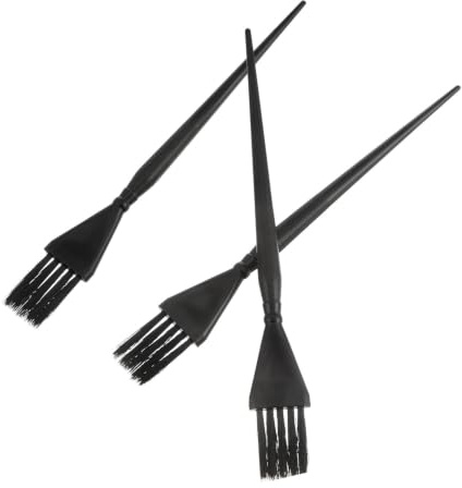 DIYEAH 3 Pezzi Spazzola per Tintura Chioma in Pc, Applicazione Uniforme e Precisa, per Hair Dyeing, Salone Professionale o Fai da Te
