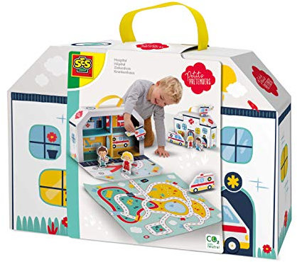 SES Creative Krankenhaus Spielkoffer und Spielmatte