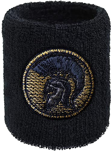 EXPRESS-STICKEREI Schweissband Motiv Design Schweissband mit Stickerei Schweißband Bestickt & Absorbierendes Frottee | Jogging Berlin Wristband Geschenk Sporttraining Schweiß-Armband