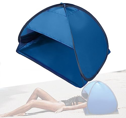 Pop-Up-Zelt, Minizelt Strand Sonnenschutz, Automatisches Sofortzelt | Mini Sonnenschirm, Strandmuschel Pop Up Mini, für Outdoor Camping Picknick Strand