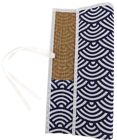 Tofficu Pencil Wrap Roll Praktisk Och Hållbar Pennväska För Konstnärer Multifunktionell Pen Organizer Med Fack Design För Målarutrustning