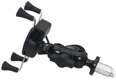 Handyhalterung Motorrad Für CBR 250RR/400/500/600F4I/800/1200F Für DCT 2010-2017 Motorradhalter Gabelschafthalterung GPS-Navigationshalterung Mit USB-Ladegerät Handyständer Handyhalterung Fahrrad