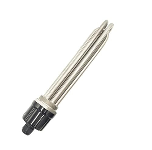 220V Water Heater 10mm Thick Tube DN50/2 SUS304 Immersion Heater Water Heating Element 3KW/6KW/9KW/12KW(6KW 250mm)