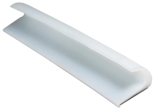 Door Rain Drip Guard, Rv Rain Gutter, 20FT Plastic Door Drip Guard, J Shape Self Adhesive Roof Diverter for Vehicle Truck Rv Boat Car Van Motorhome, Gutter Kit for Shed