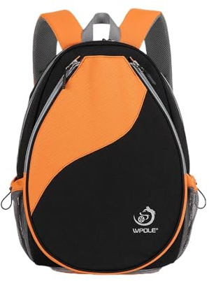 drburpily Stor tennisryggsäck Rymlig förvaring för racketar Bekväma axelremmar och justerbara alternativ Tennisracketväskor Racketskydd Rackethållare Ryggsäck Stor väska för kvinnor och män