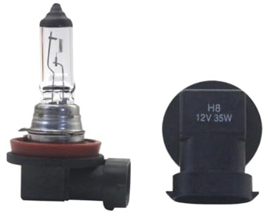 Car Light Bulb H8 12V35W Quartz Glass Tube Halogen Lamp Front Headlight Anti Fog