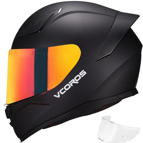 VCOROS Integralhelm für Unisex WS-609 Motorradhelm ECE 22.06 Zertifiziert