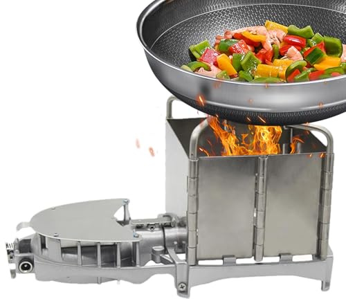 Poêle à bois pliable à charbon – Réchaud à bois – Pour l'extérieur, les voyages, les pique-niques, les barbecues, les fêtes, les réunions dans le jardin et la randonnée