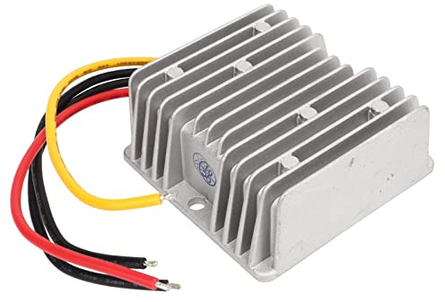 ACOGEDO Regolatore Convertitore di Tensione da 30-60 V a 12 V 120 W Trasformatore in Alluminio IP68 per Carrello Elevatore Autobus Yacht Adatto per