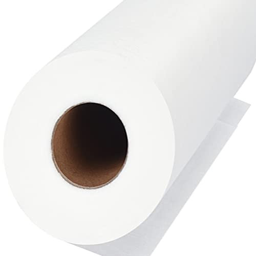 Wasserlöslicher Stabilisator für Stickerei-Rückseite und -Aufsatz (25,4 cm x 45,7 m Rolle), Seneme 42,5 g Stick-Stabilisator – zum Abwaschen von Stickereien für Maschinen-Stabilisator und Handnähen