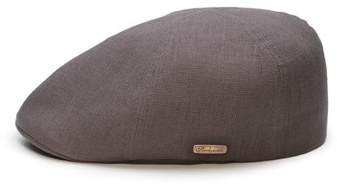 Sterkowski Modell Rusty | 100% Naturleinen Schiebermütze für Herren und Frauen | Super Leicht Sommer Duckbill