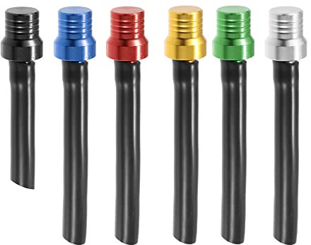 X AUTOHAUX 6 Stück Universal Gas Tankdeckel Entlüftung Schlauch für ATV Multifarbe