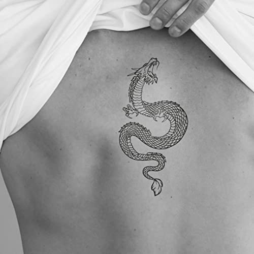 MyJagua Tattoo • Huangdi | 1-2 Wochen Tattoo | Auf Pflanzenbasis | Hautverträglich | Wasserfest | Neue Tattoo Technologie | Kein Klebe Tattoo