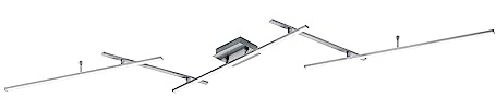Trio Leuchten LED Deckenleuchte Arvin 628410507, Metall Nickel matt, inkl. 22 Watt LED, Fernbedienung, Farbwechsel