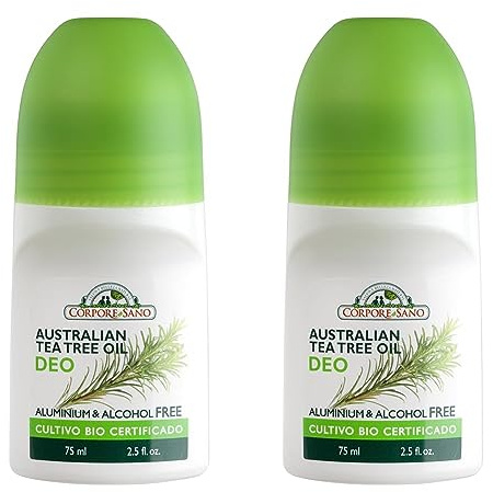 Desodorante Roll On Tea Tree Oil (Paquete de 2)