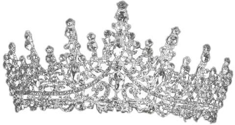 Hochzeit Braut Kristall Tiara,Diadem Kristall Birthday Crown Krone Mädchen Damen Hochzeit Königin Kristalle Prinzessin Krone für Geburtstag Hochzeit Abschlussball Party Dekorationen,Silber