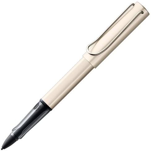 LAMY LX EMR Palladium (Pointe Pom) – Stylet pour écran Tactile pour de Nombreux appareils Android – avec poignée Ergonomique – Écriture et Dessin précis sur Supports numériques – Bouton de Fonction