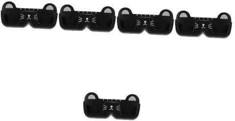 Alipis 5stücke Wandhalterung Für Brillen Und Sonnenbrillen Platzsparender Organizer Für Eyewear Für Schlafzimmer Und Badezimmer Installieren Robust Und Leicht