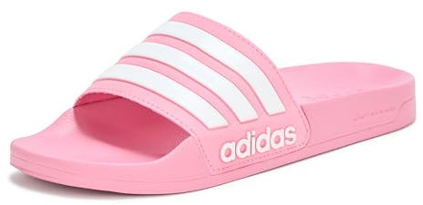 adidas Unisex-Erwachsene Adilette Shower Slides, Bliss Pink/Weiß/Bliss Pink, 14 Damen/13 Herren