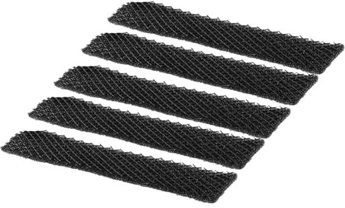 Repuesto de Filtro de Aire Acondicionado, Paquete de 5 filtros de aire acondicionado para unidad de aire acondicionado, filtro de repuesto de algodón de tres niveles para midea, 215 x 50 mm