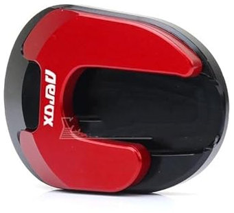 Seitenständer Platte Motorrad CNC Ständer Fuß Seite Stehen Verlängerung Pad Unterstützung Platte Für Yam&aha NMAX Aerox NVX 155 Aerox155 NVX 155 NMAX155